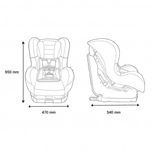 Autosedačka Fisher Price Cosmo Isofix Matell 9-18 kg