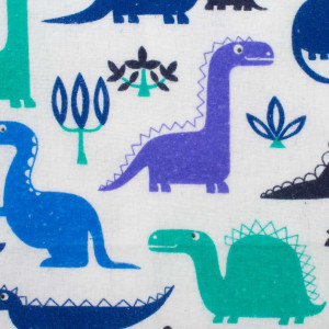 Nepremokavá flanelová podložka New Baby dinosaur
