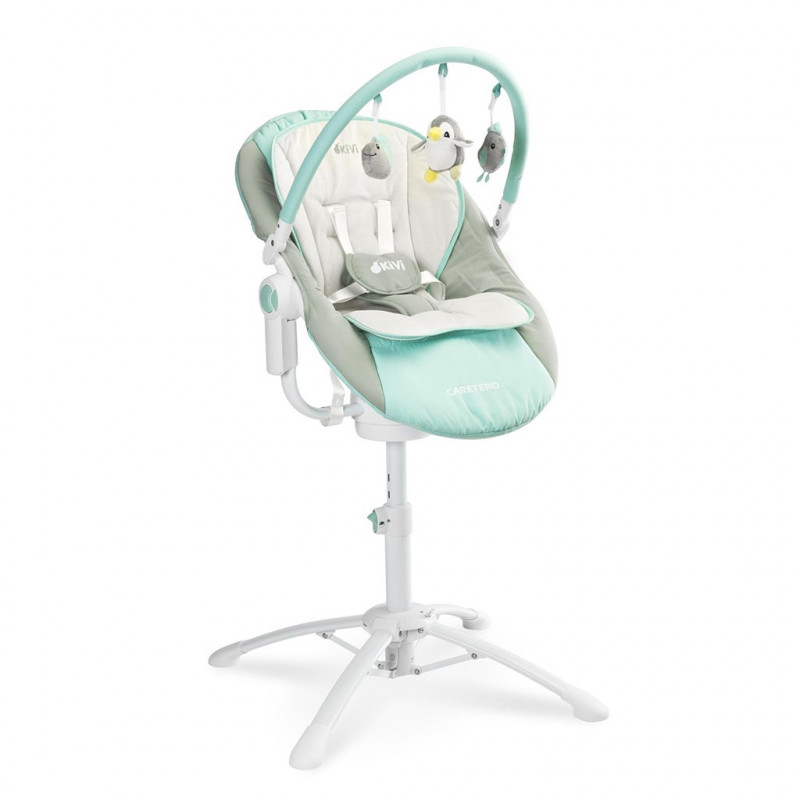 Dětská jídelní židlička 3v1 Caretero Kivi blue