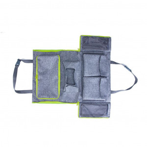 Taška ke kočárku a organizér 2v1 CLEVER BAG Akuku 8 kapes