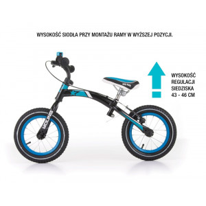Detské odrážadlo bicykel Milly Mally Young mint