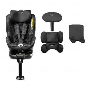 Autosedačka CARETERO Twisty Isofix i-Size black 2020