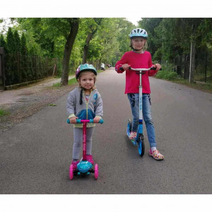 Dětská koloběžka Milly Mally Scooter Zapp pink