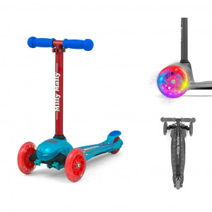 Dětská koloběžka Milly Mally Scooter Zapp blue coral