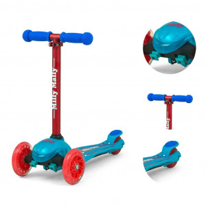 Dětská koloběžka Milly Mally Scooter Zapp blue coral