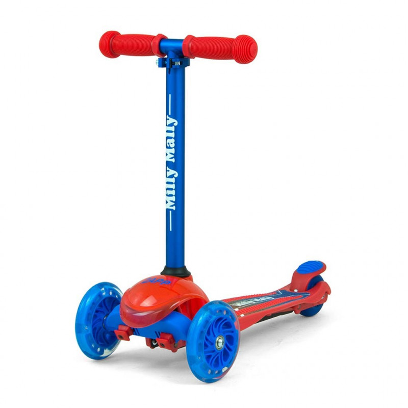 Dětská koloběžka Milly Mally Scooter Zapp redcom