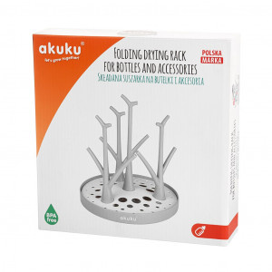 Univerzální sušička odkapávač na láhve a dudlíky Akuku STROMEČKY