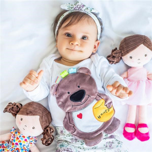 Plyšová hračka Baby Ono Flat Bear Todd