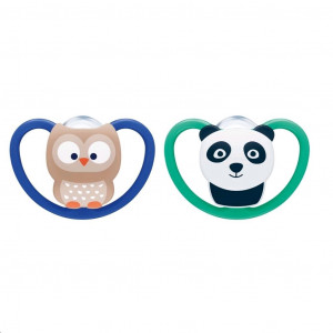 Cumlík Space NUK 6-18m panda