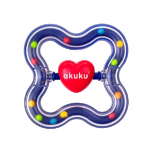 Hrkálka so srdiečkom Akuku...