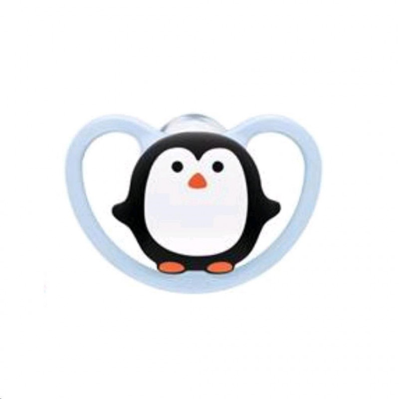 Cumlík Space NUK 0-6m penguin