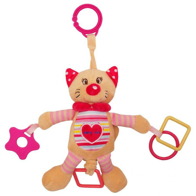 Plyšová hračka s vibráciou Baby Mix mačka