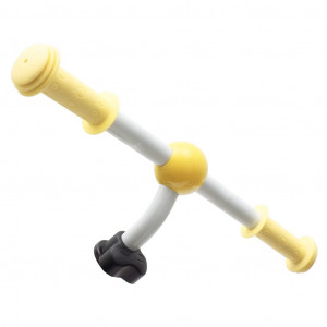 Detské odrážadlo bicykel Baby Mix TWIST žlté