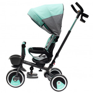 Detská trojkolka Baby Mix 5v1 RELAX 360° modrá