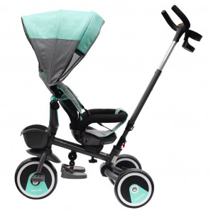 Detská trojkolka Baby Mix 5v1 RELAX 360° modrá