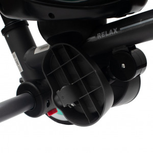 Dětská tříkolka Baby Mix 5v1 RELAX 360° modrá