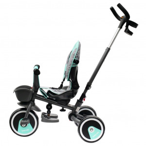 Detská trojkolka Baby Mix 5v1 RELAX 360° mätová