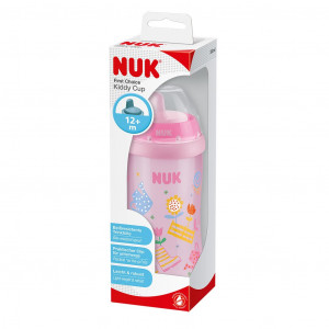 Detská fľaša NUK Kiddy Cup 300 ml dievča