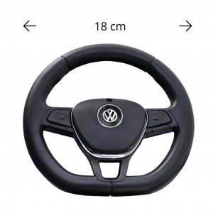 Detské odrážadlo s vodiacou tyčou VOLKSWAGEN T-ROC Milly Mally modré
