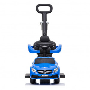 Detské odrážadlo s vodiacou tyčou Mercedes Benz AMG C63 Coupe  Baby Mix modré