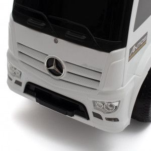 Detské odrážadlo so zvukom Mercedes Baby Mix KAMIÓN biele