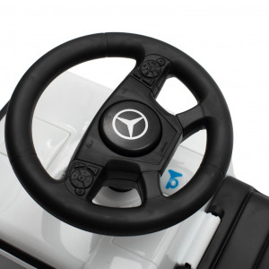 Detské odrážadlo so zvukom Mercedes Baby Mix KAMIÓN biele