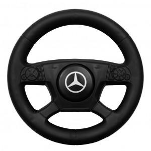 Detské odrážadlo so zvukom Mercedes Baby Mix KAMIÓN biele