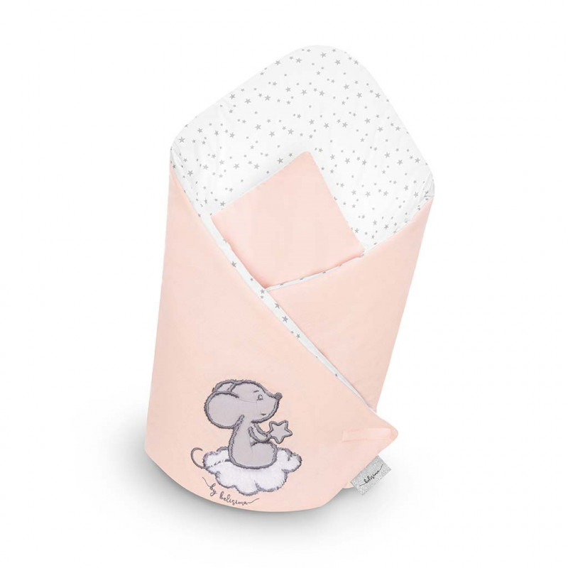 Zavinovačka s výstužou Belisima Cute Mouse ružová