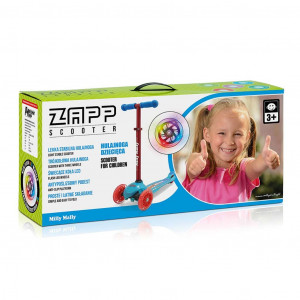 Detská kolobežka Milly Mally Scooter Zapp grey
