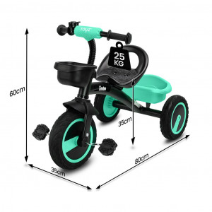 Detská trojkolka Toyz Embo turquoise