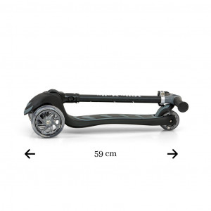 Detská kolobežka Milly Mally Scooter Boogie čierna