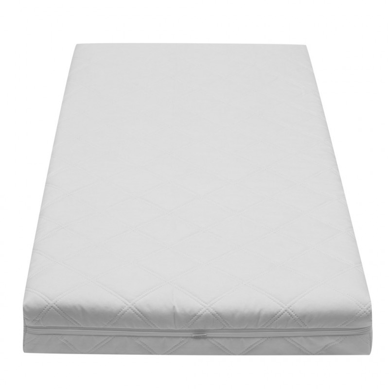 Detský matrac New Baby BIBI 120x60x8 kokos-molitan-kokos biely