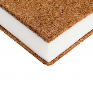 Dětská matrace New Baby BIBI KLASIK 120x60x10 kokos-molitan-kokos bílá