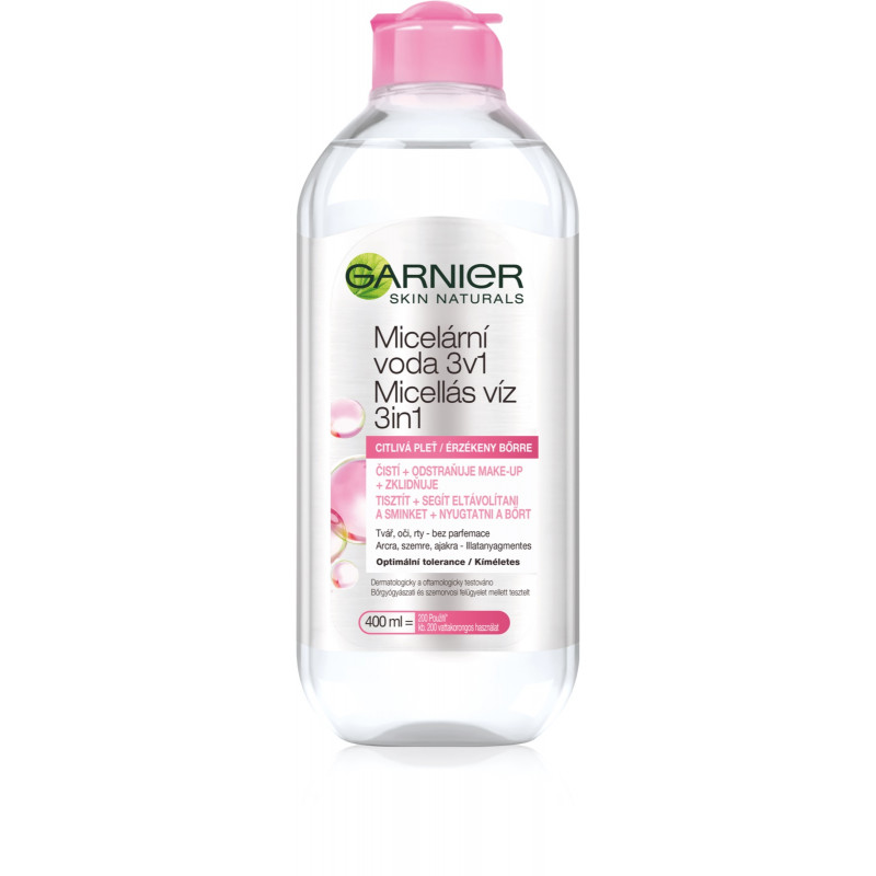 Garnier Skin Naturals micelární voda pro citlivou pleť 400 ml