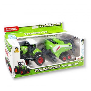 Traktor F950 s prívesom
