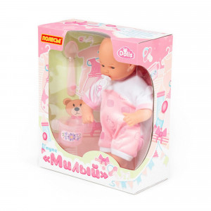 Bäbika  s cumlíkom - mäkké telíčko