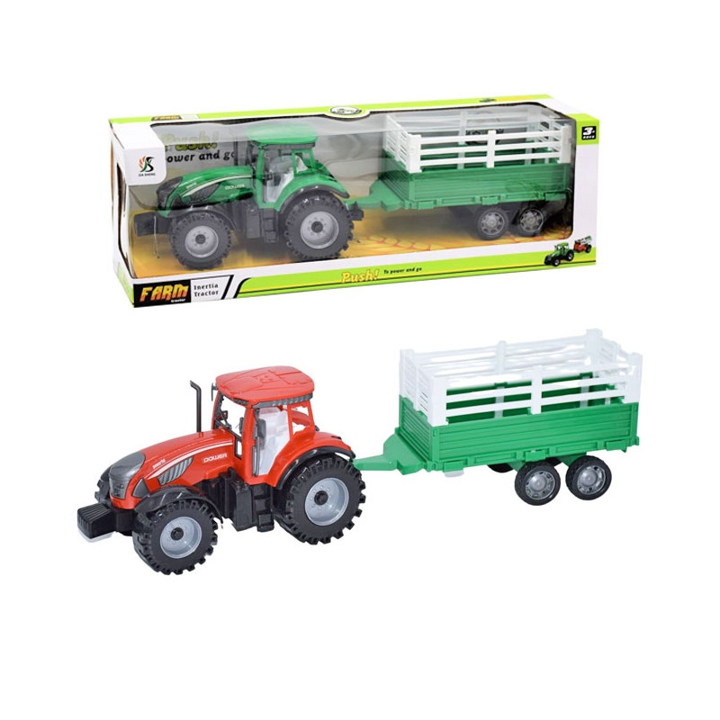 FARM Traktor s přívěsem