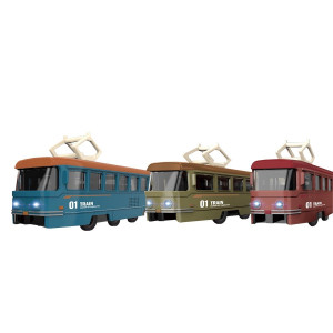 Tramvaj kovový na zpětný chod