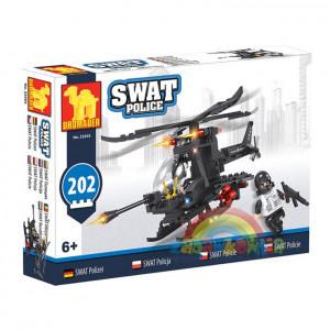 Stavebnica Polícia SWAT vrtuľník