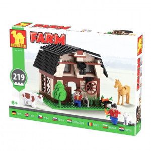 Stavebnice Farmářský dům 219 dílů