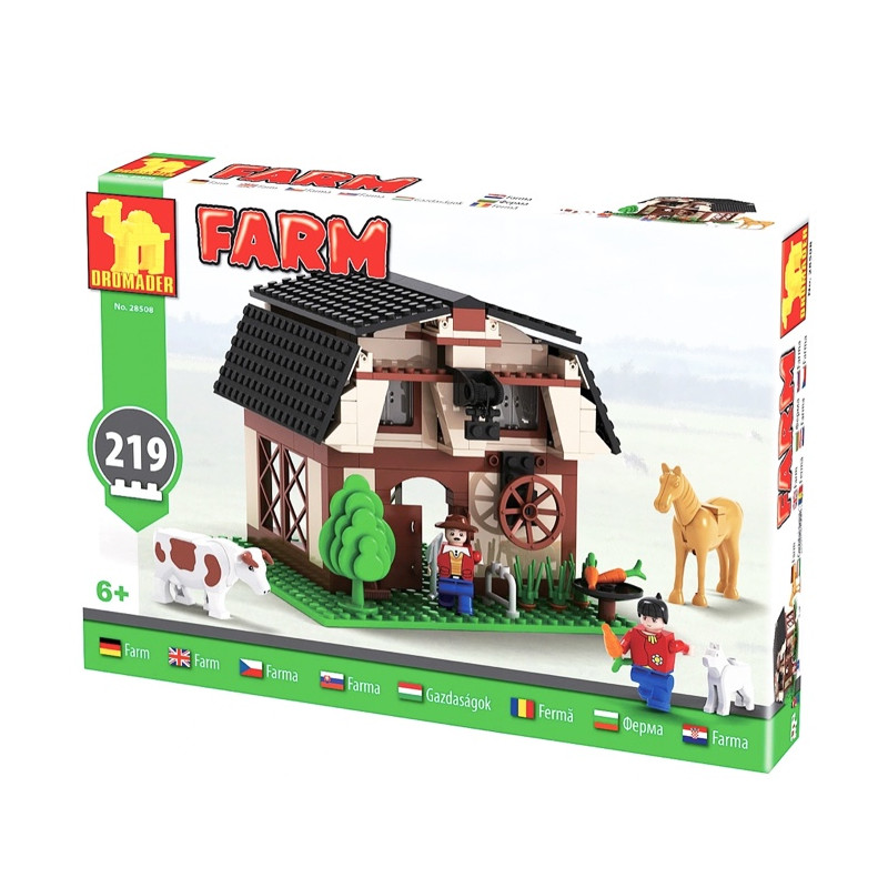 Stavebnice Farmářský dům 219 dílů