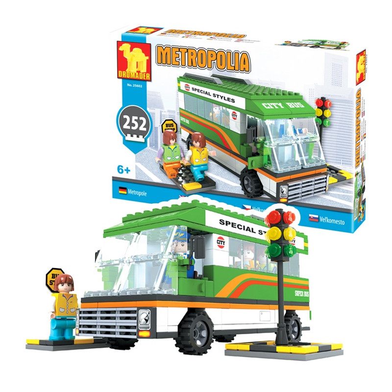 Stavebnica Mestský autobus 252 dielov
