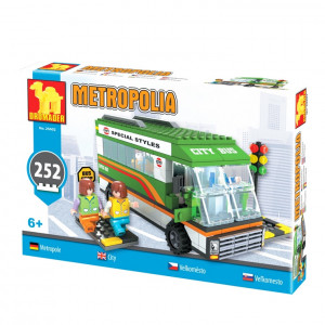 Stavebnica Mestský autobus 252 dielov