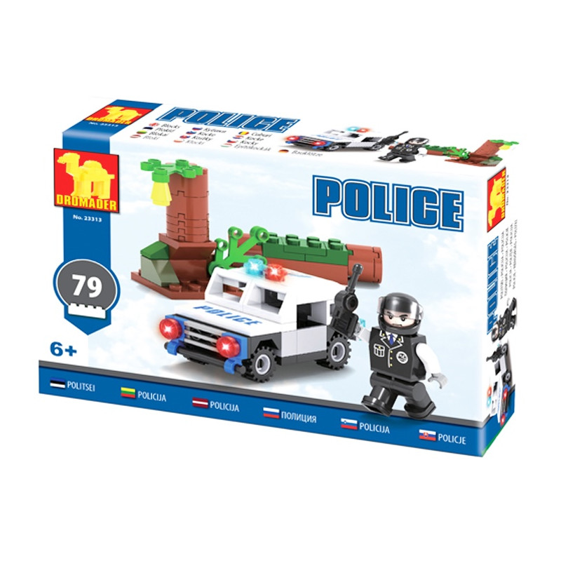 Stavebnice Policie 79 dílků