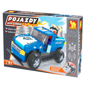 Stavebnice Auto RC Policie 221 dílů