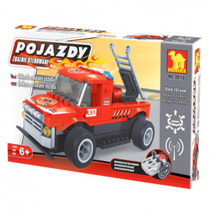 Auto RC Požiarne Stavebnica 185 dielov