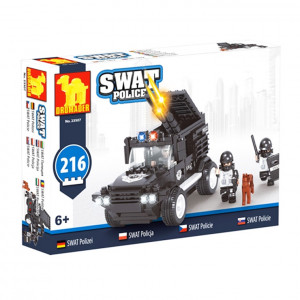 Stavebnica Polícia SWAT Auto zásahové