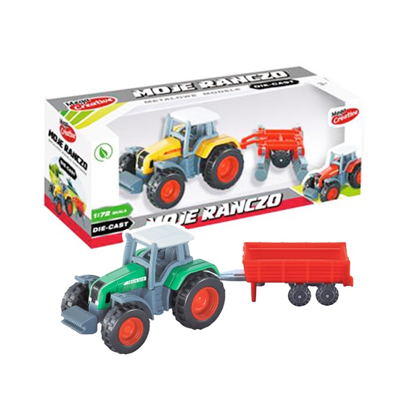 Traktor s prívesom - menší