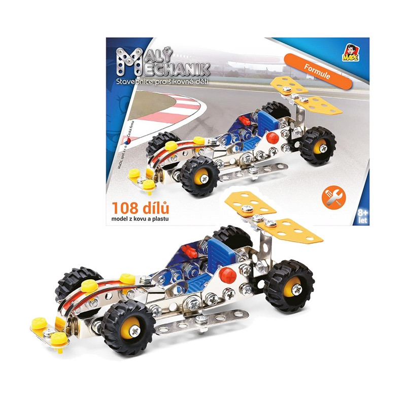 Malý mechanik - formule, 108 dílů