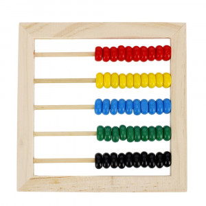 Počítadlo a matematické kocky - drevené